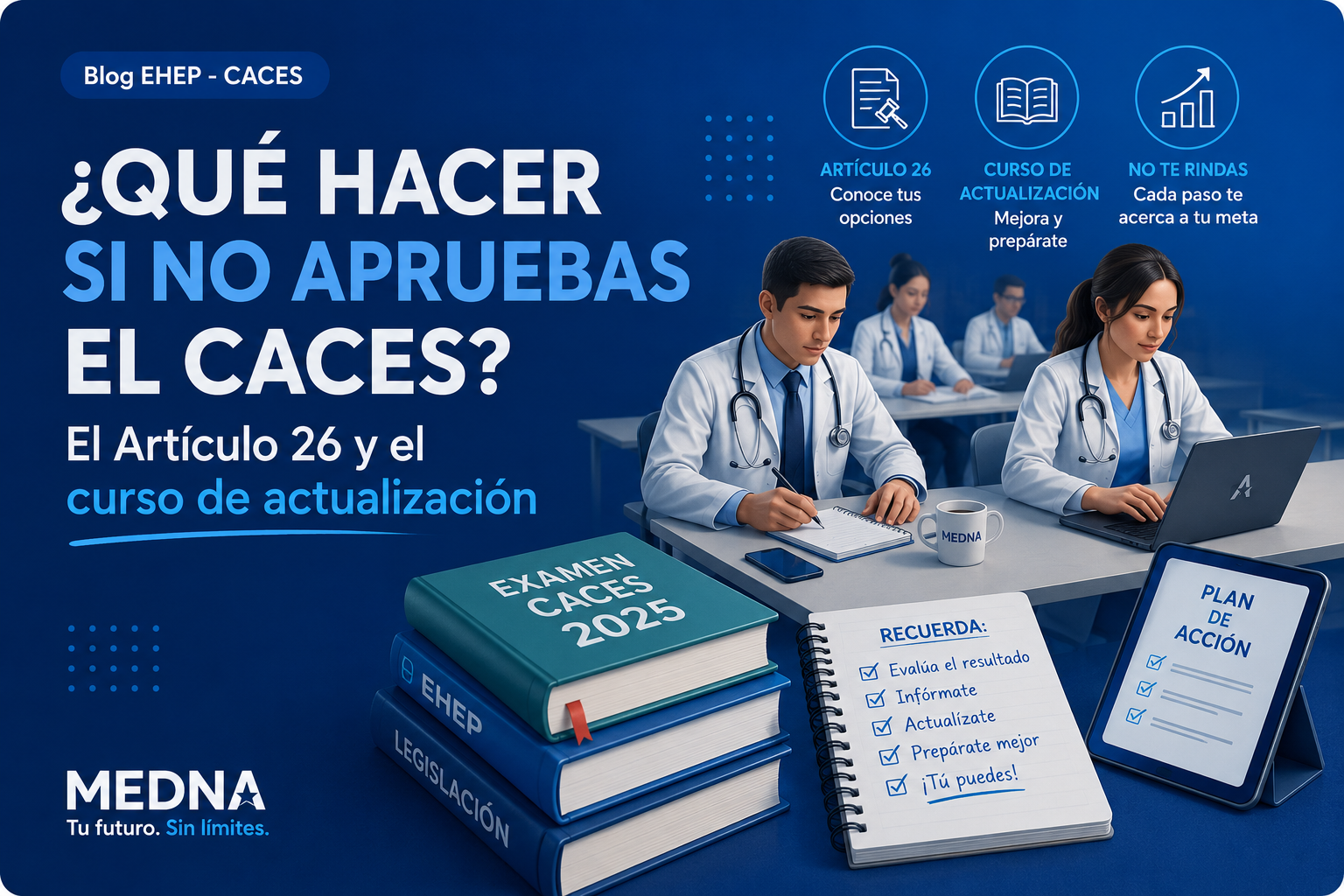 Qué hacer si no apruebas el CACES: el Artículo 26 y el curso de actualización
